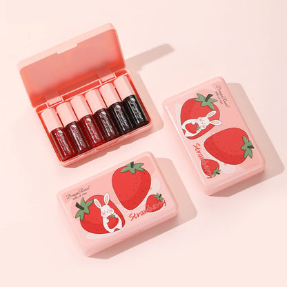 Eakroo 6 Colors Lip Tint Stain Mini Liquid Lipstick