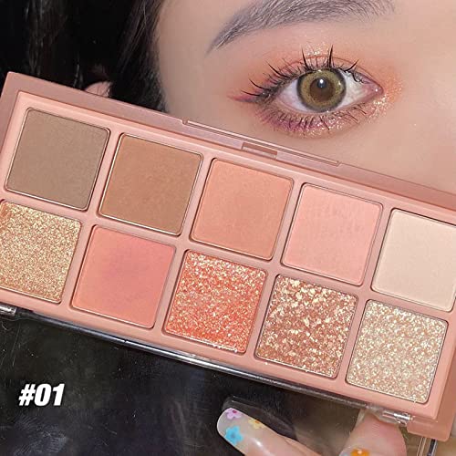 Go Ho 10 Colors Eyeshadow Palette