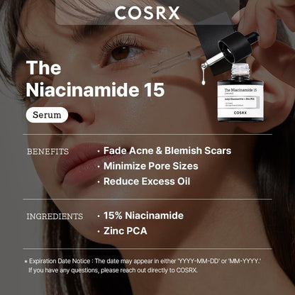 COSRX Niacinamide 15% Face Serum 0.67 fl.oz/20 ml