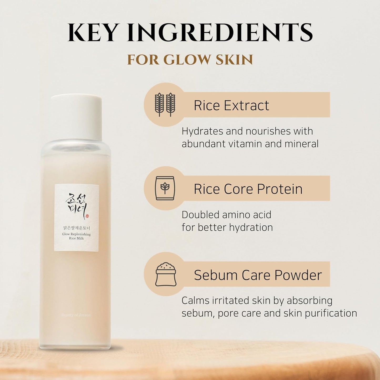 Beauty of Joseon Glow Replenishing Rice Facial Sebum Toner 150ml, 5.07 fl.oz